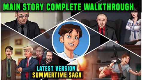 Summertime Saga FULL WALKTHROUGH (v.0.20.7) .